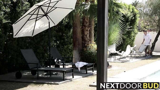 Inked stud in crazy bareback threesome