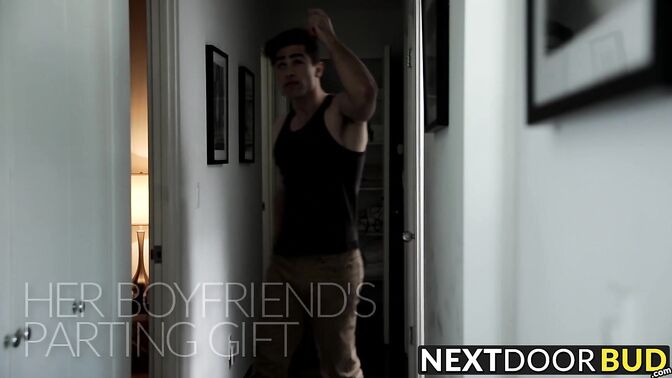 Cock hungry stud barebacked by his mate