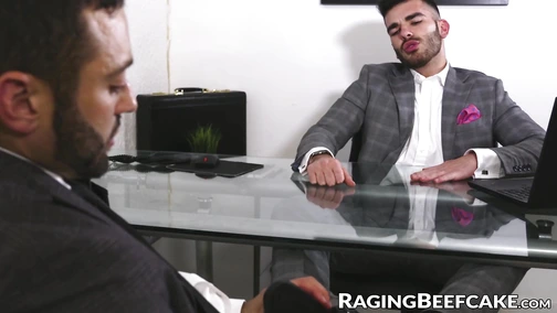 Handsome Drew Valentino raw destroys the asshole of hunk Pol Prince