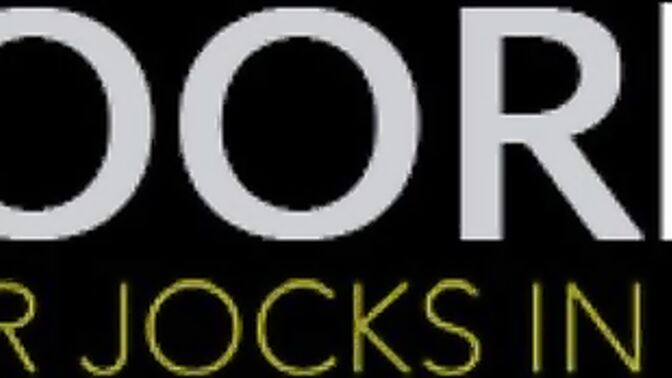 Athletic hunks ass drilling in threesome