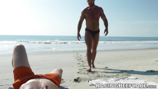 Beach bros Tryp Bates and Caden Jackson experiment together