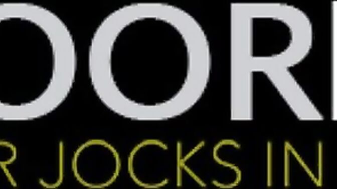 Horny jock chokes on huge cock in hot BJ