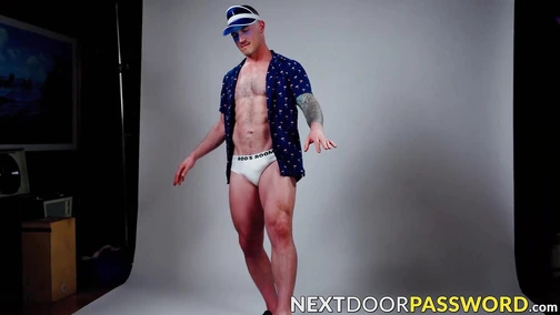 Muscular Hunks Derek Kage and Devin Franco displayed their mouthwatering abs in a photoshoot