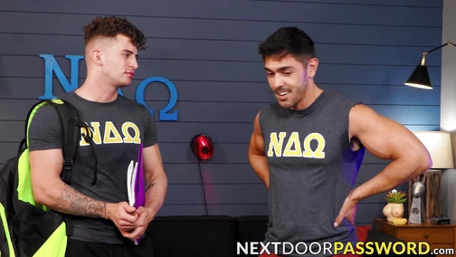 Nico Coopa obeys Trevor Brooks lustful demands to save his grades