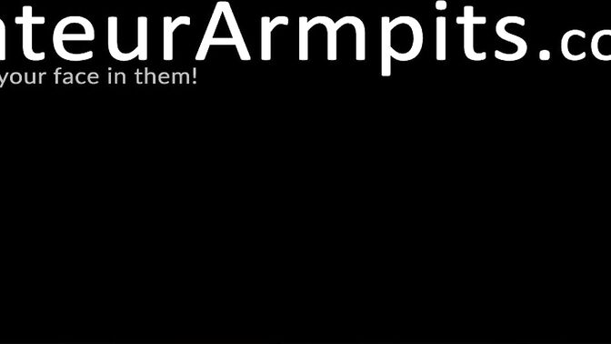 Alfonso Osnaya licks his armpit while jerking off cock