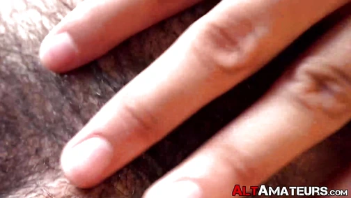 Bearded Zeno Rey works his hand to his uncut cock and bursts with cum