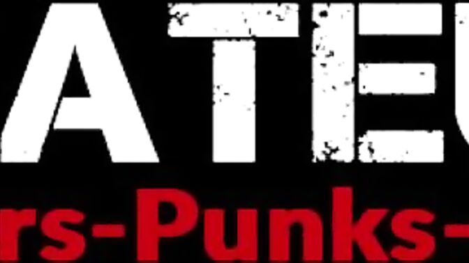 Bearded alt jock hot solo masturbation