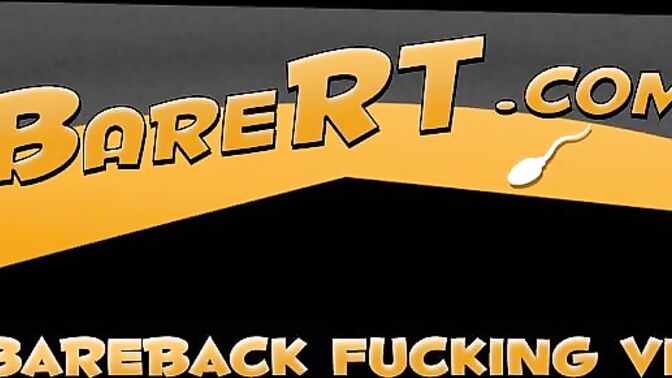 Tattooed fuckers Jed Athens and Justin Case had fun in a bareback ass fucking session