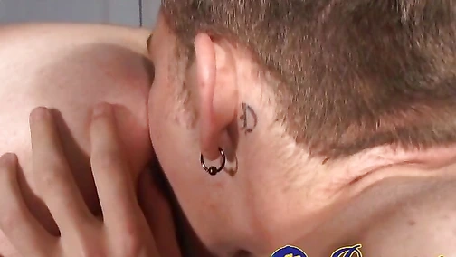 My asshole can barely take Rick Waters thick cock as this is my first anal