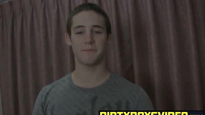 Jonathan shows off his giant ramrod