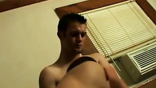 Gay dudes have a threesome sex party