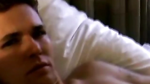 Twink alone in bedroom masturbating for you