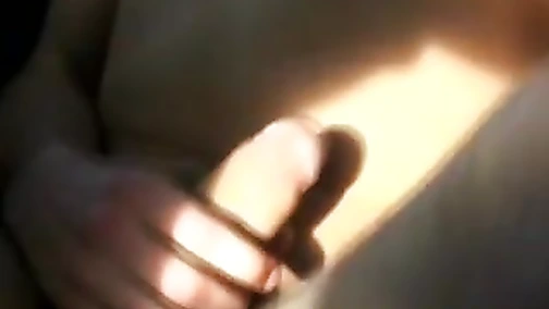 Car masturbation in classics twink video