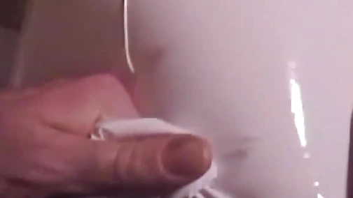 Kinky jock drilling blow up sex doll