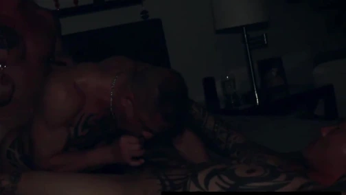 Horny fuck buddies RC and Digger know how to play their part in our steamy threesome