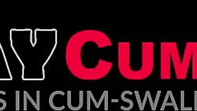 Young men feast on cock in wild fourway