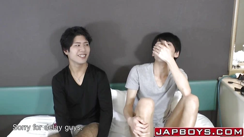 Japanese twink slammed hard from behind