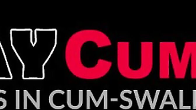 Pierced jock blows dick before facial