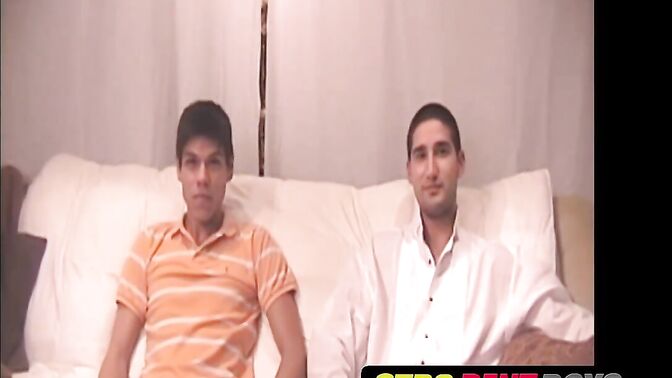 Sexy twinks having an awesome anal fuck