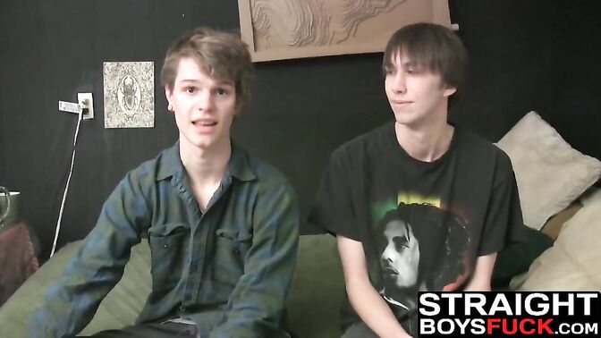 Hot art school students have a threesome