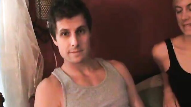 Straight dude ass railed with strapon