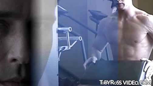 Vintage porn with cute dude jerking off
