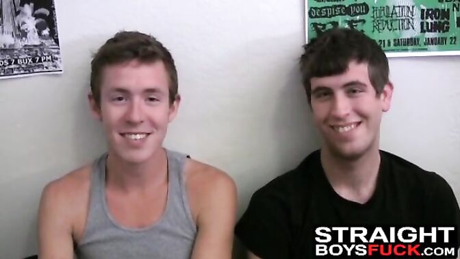 Slutty amateur working on two dicks