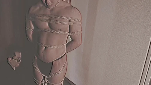 Japanese stud Kosuke is bound by the skilled Shibari expert Encho