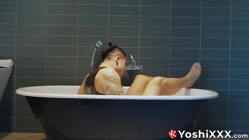 No dildo or sex toy is too big for Yoshi Kawasaki wide and gapped asshole