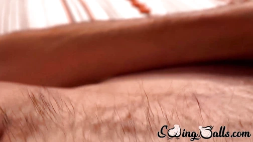 Gay Anthony Hacienda solo masturbates before sucking an aroused dick