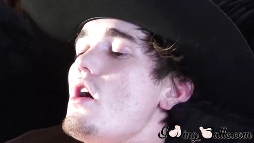 Charming dude Lucas Daniels have a big balls and a hung dick to drain
