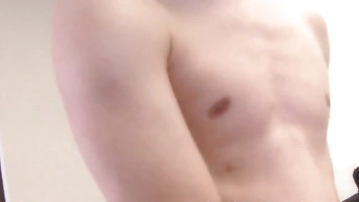 Straight guy fucks skinny babe in doggy