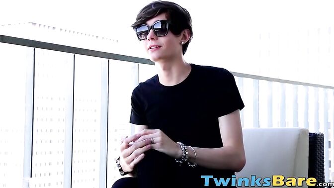 Horny twink Dakota is back for more