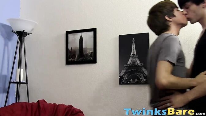 Sexy Ethan gets a cummy hole from Kyler