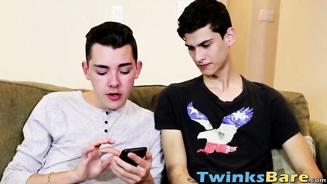 Tight twink Holden Ross is a cock whore