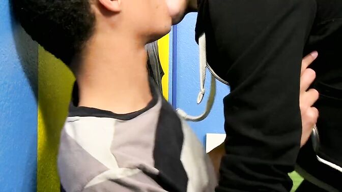 Young gay asshole filled with big dildo