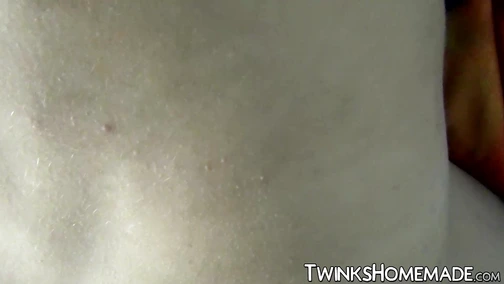 Tattooed twink drilling his sexy friend