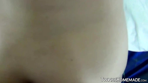 Twinks get off filming bareback fucking