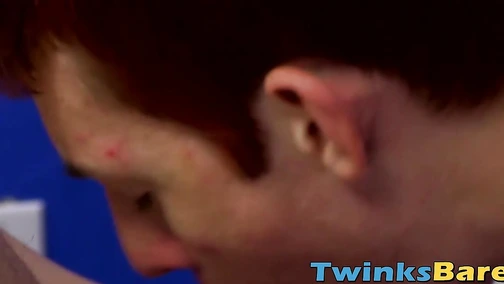 Bareback from behind for emo twink men